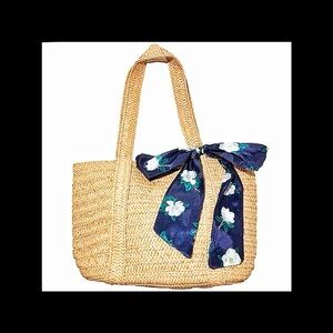 Draper James straw every day bag